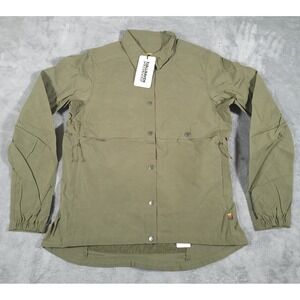 Fjallraven Specialized Riders Wind‎ Jacket Womens Small Green New Windbreaker